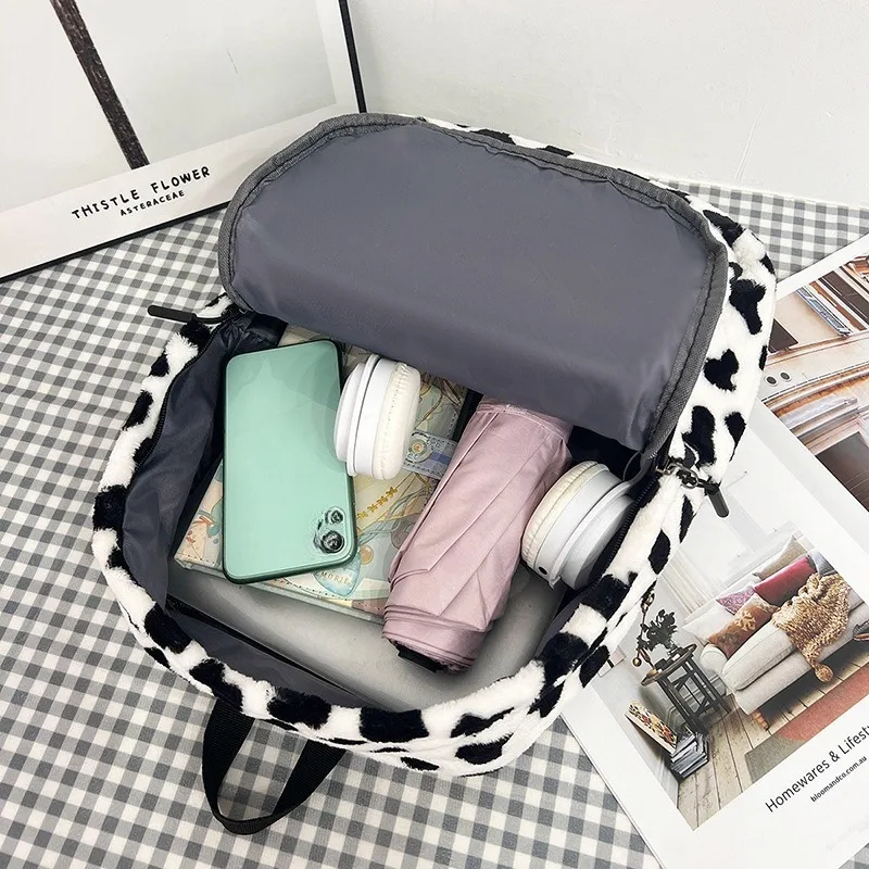 Плюшевый леопардовый рюкзак - Фотография_4