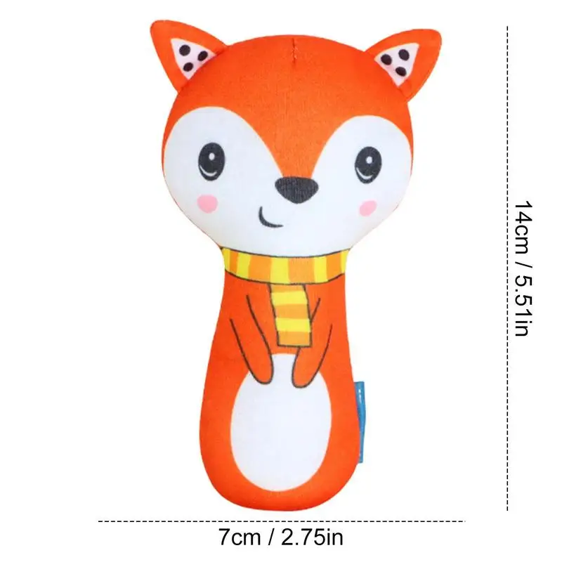 Детские погремушки с животными для новорожденных 0-12 месяцев - Фотография_6