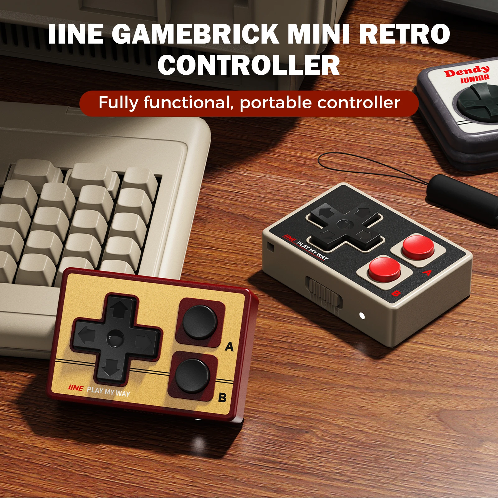 Мини-ретро-контроллер iine gamebrick/портативный - Фотография_2