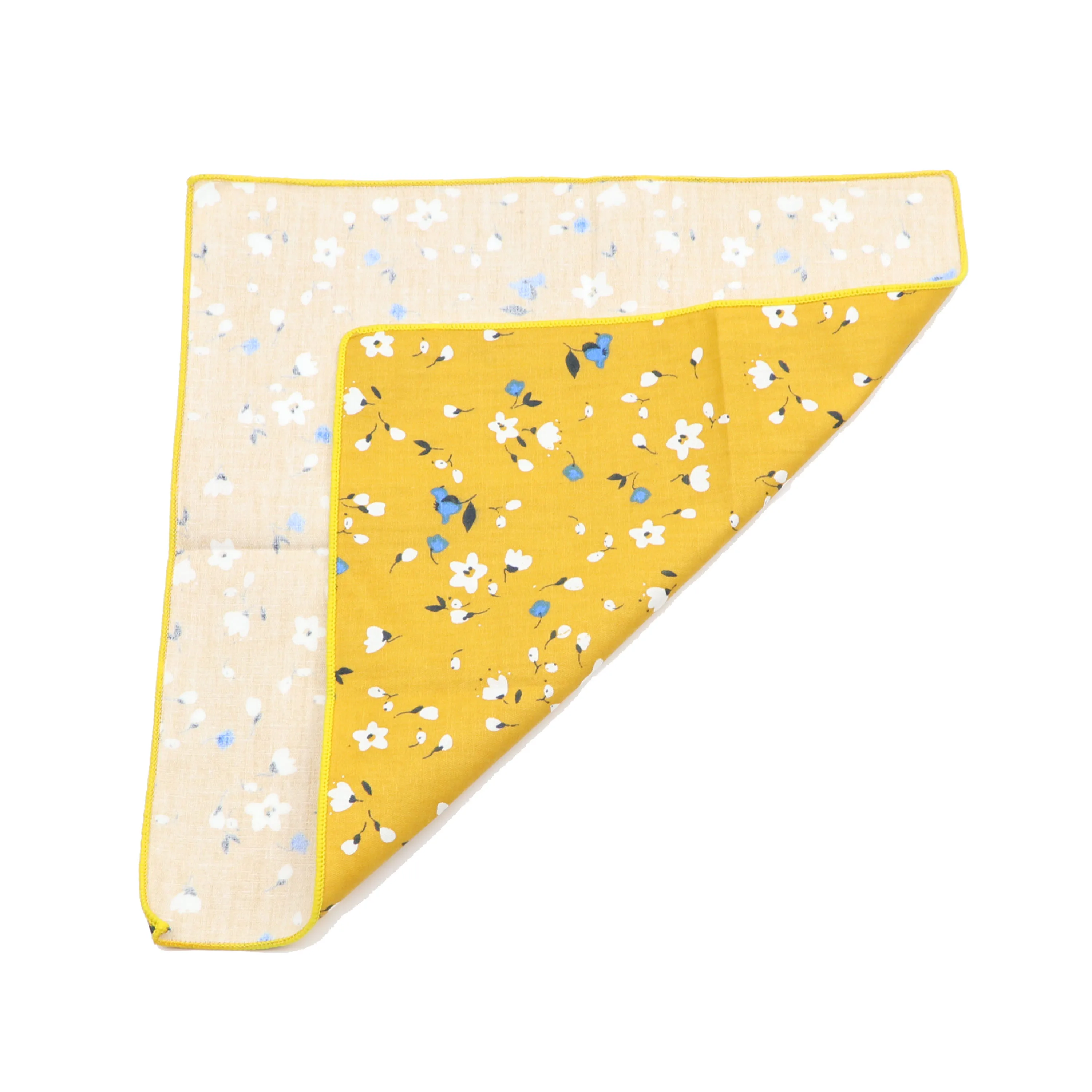 Хлопковый цветочный носовой платок - Фотография_3