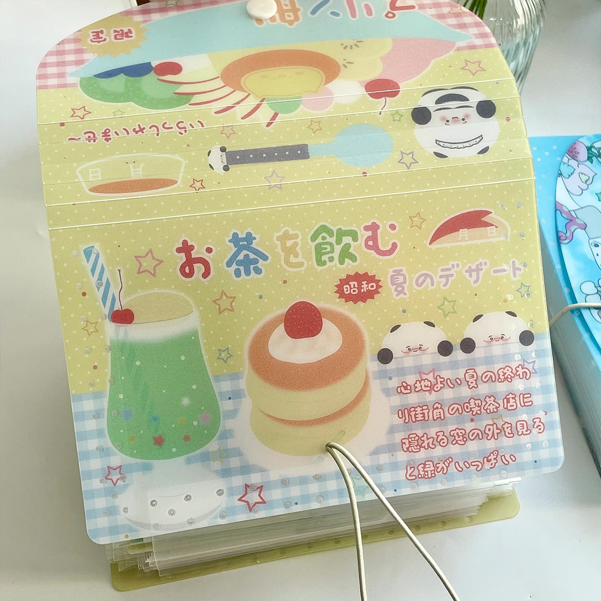 Wakawaka милая расширяющаяся папка для файлов с пряжкой - Фотография_4