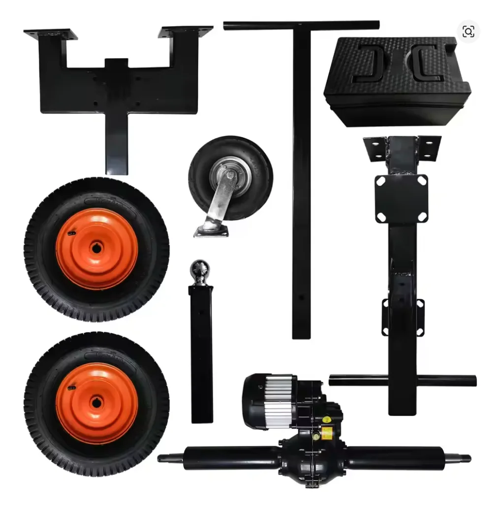 Электрическая тележка для прицепа 2000 кг - Фотография_5