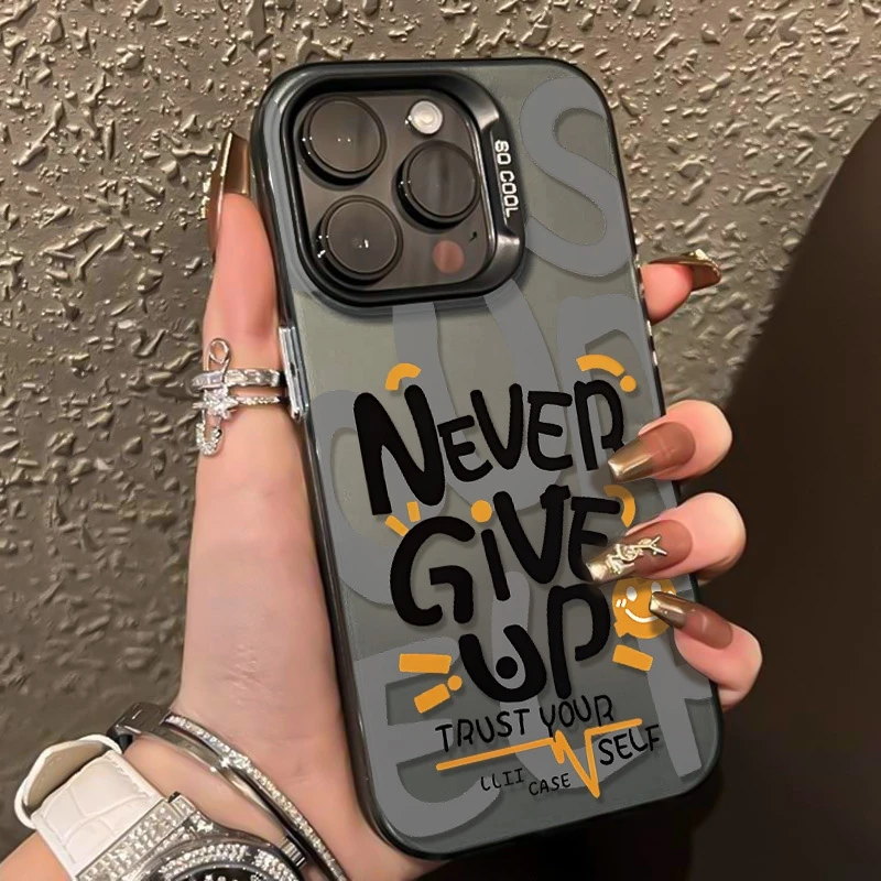 Чехол для телефона never give up