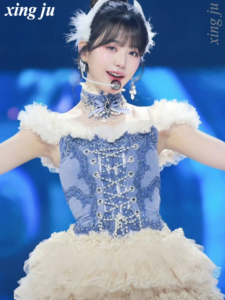 Певица kpop сценический танец топы - Фотография_3