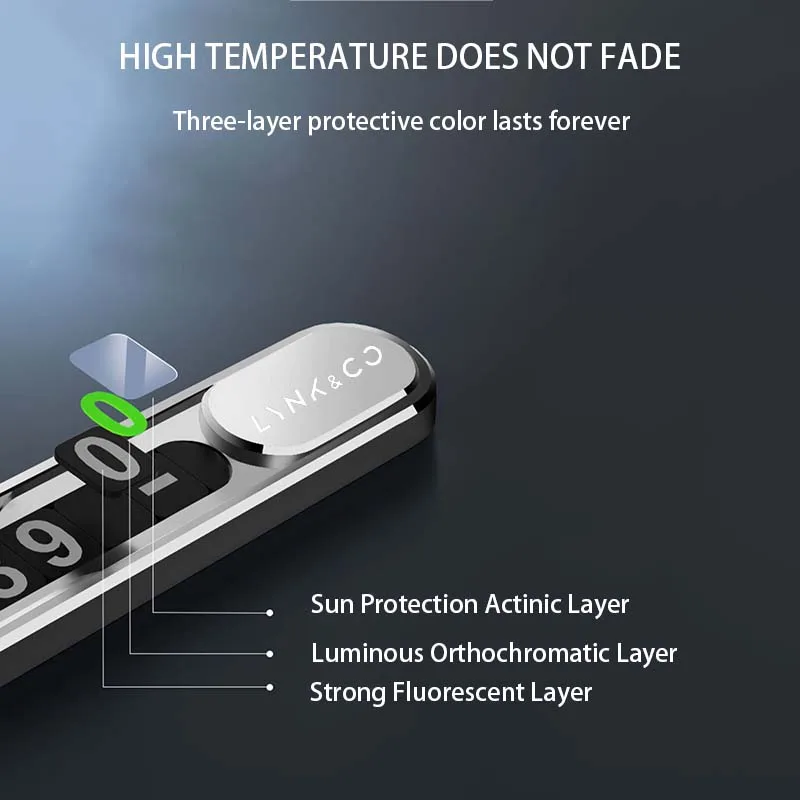 Автомобильный временный парковочный знак - Фотография_4