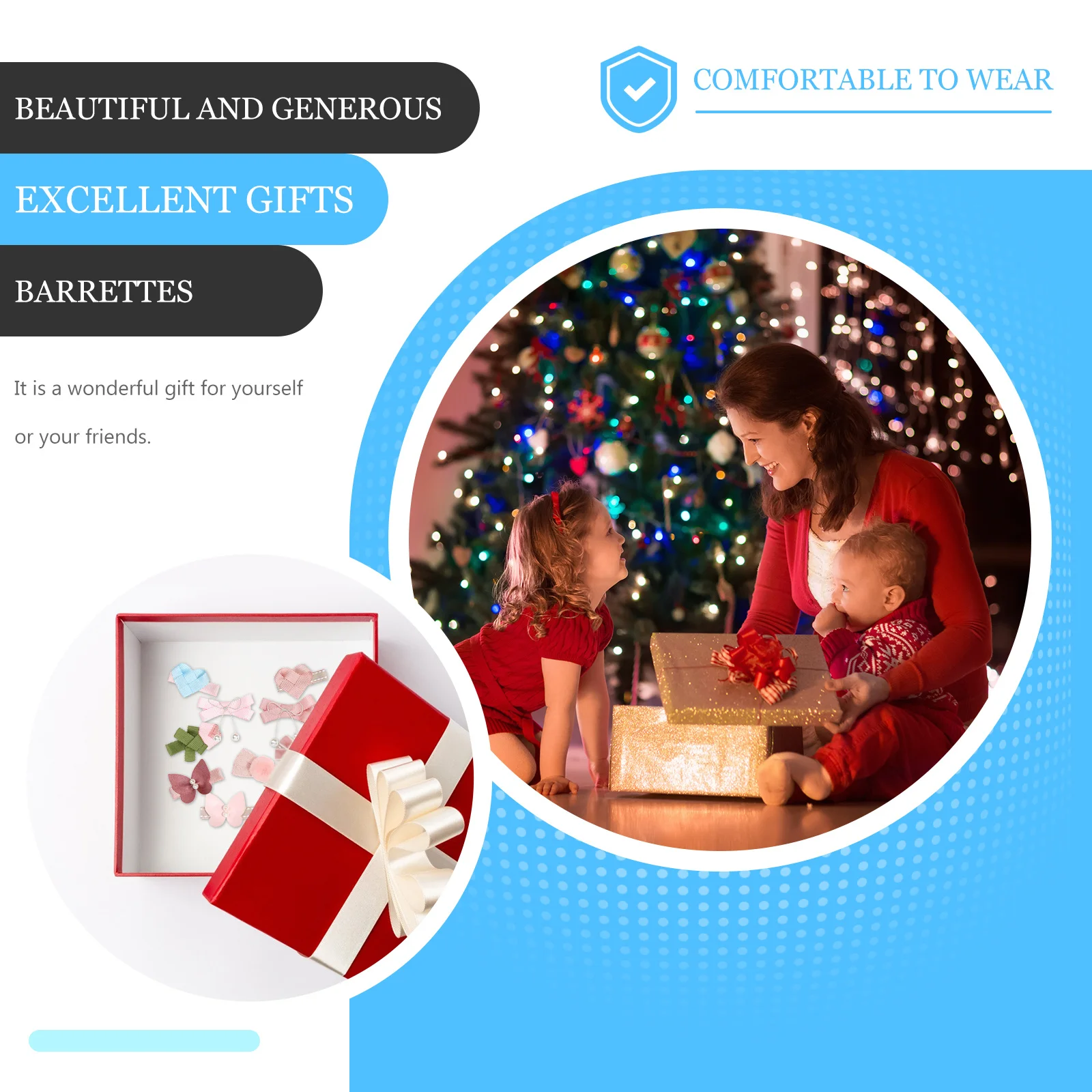 Заколки для волос с бантом - Фотография_4