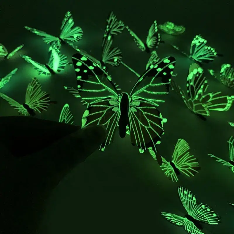Модные 3d светящиеся бабочки - Фотография_5