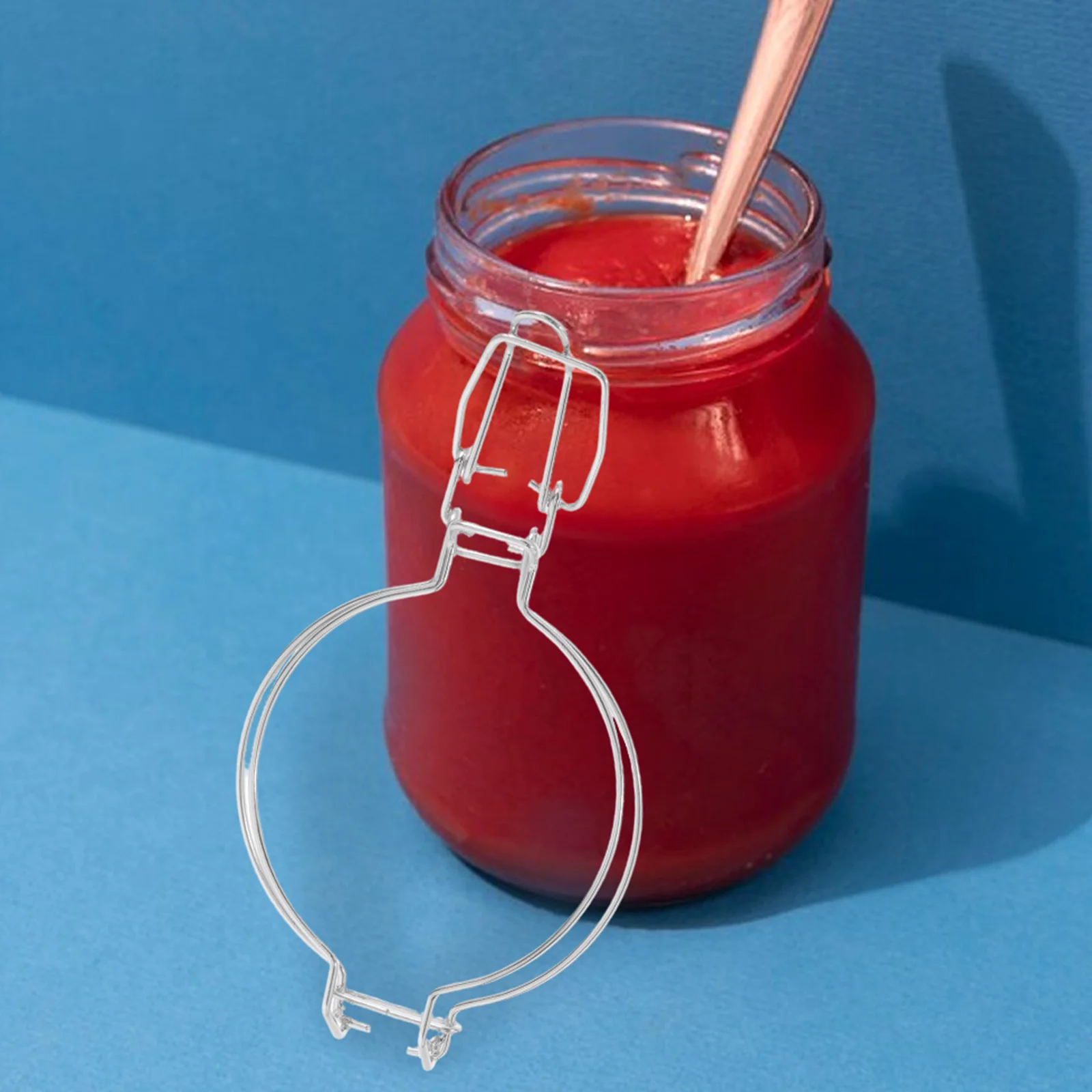 Металлическая крепежная пряжка для банок - Фотография_2