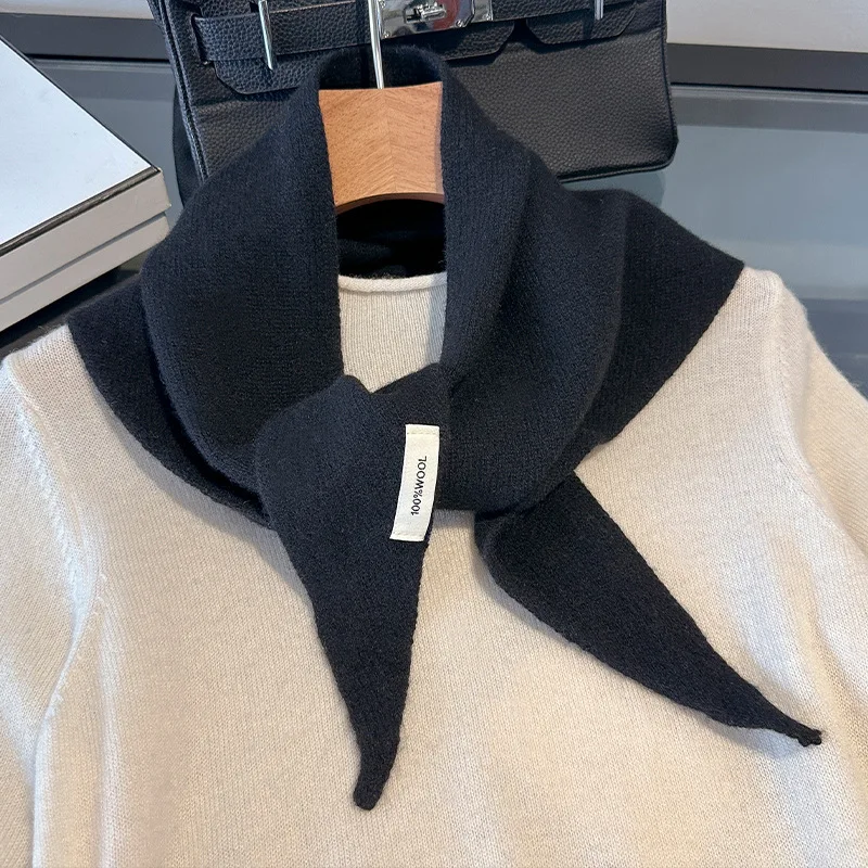 Зимний шарф из 100% шерсти для женщин - Фотография_5