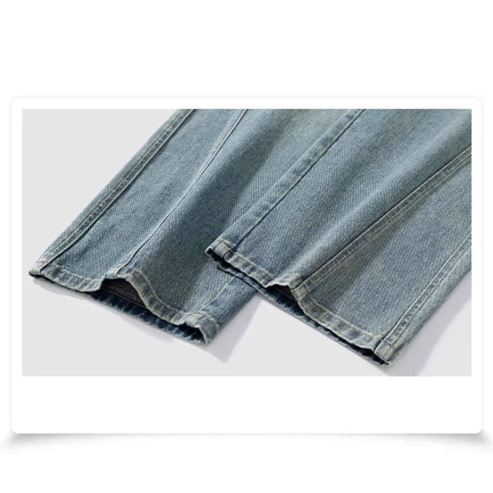 Мужские винтажные свободные синие - Фотография_6