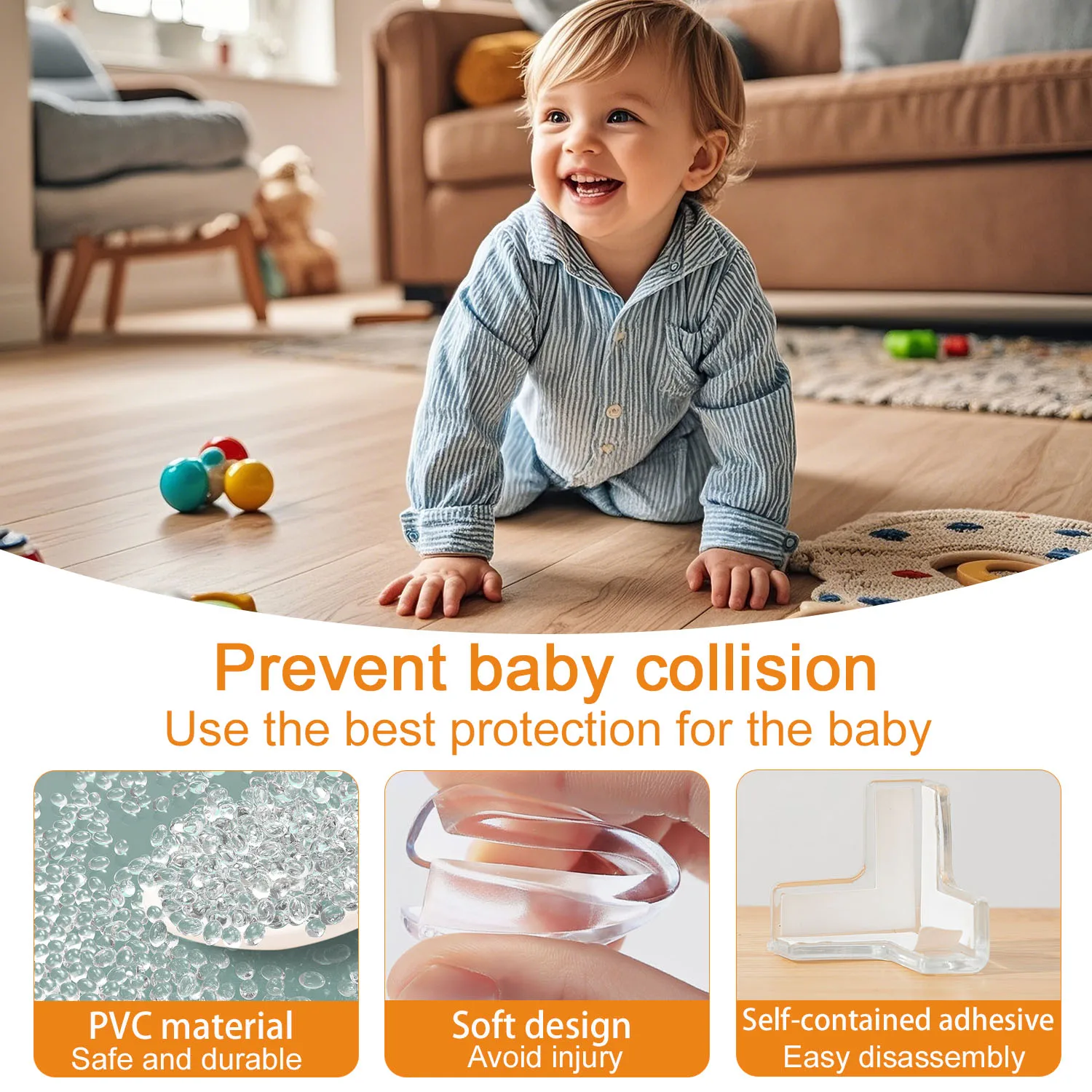 Силиконовая защитная крышка для детской безопасности - Фотография_4