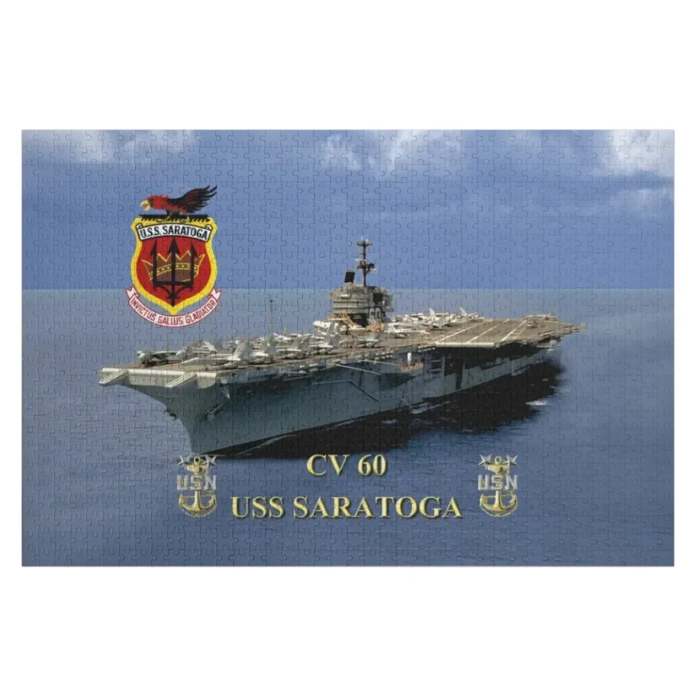 Cv-60 uss saratoga пазл на заказ