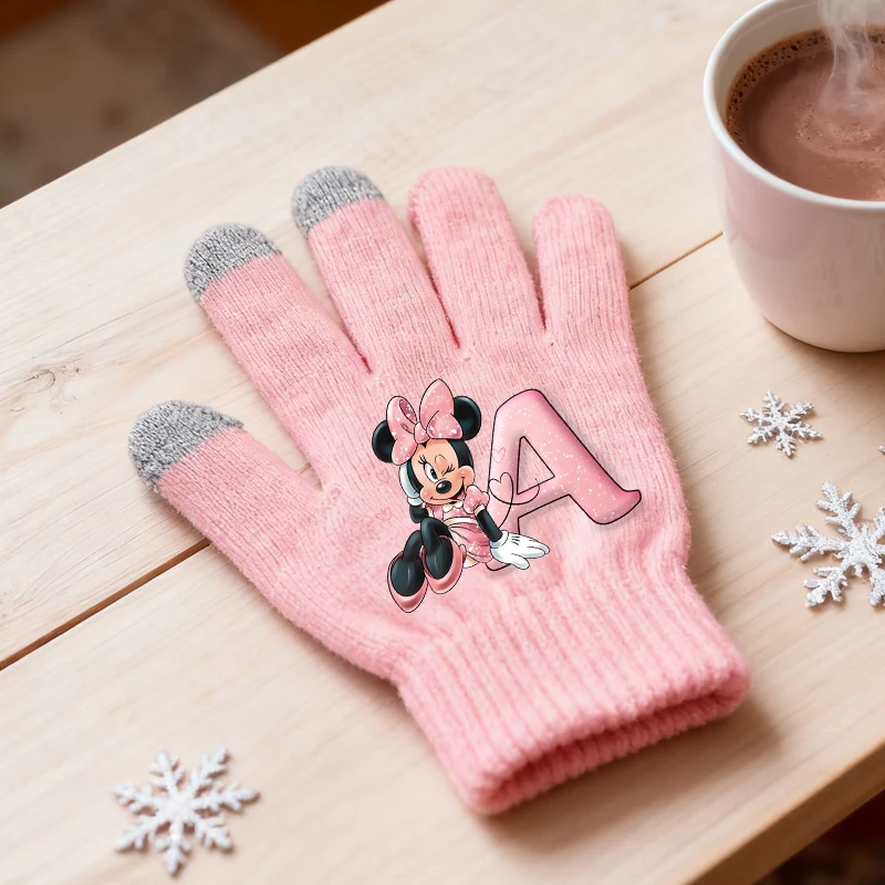 Новые милые перчатки с минни маус для девочек - Фотография_2