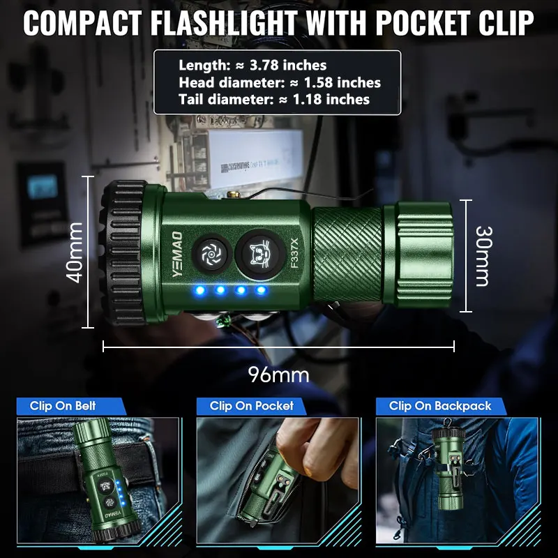 Yemao f337x мощный светодиодный - Фотография_6