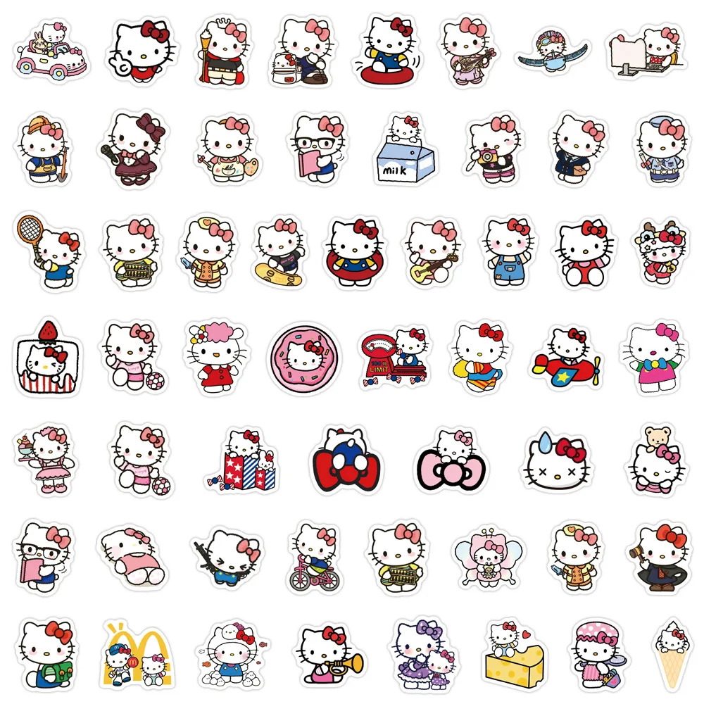Милые наклейки sanrio с героями мультфильмов «hello kitty» - Фотография_5