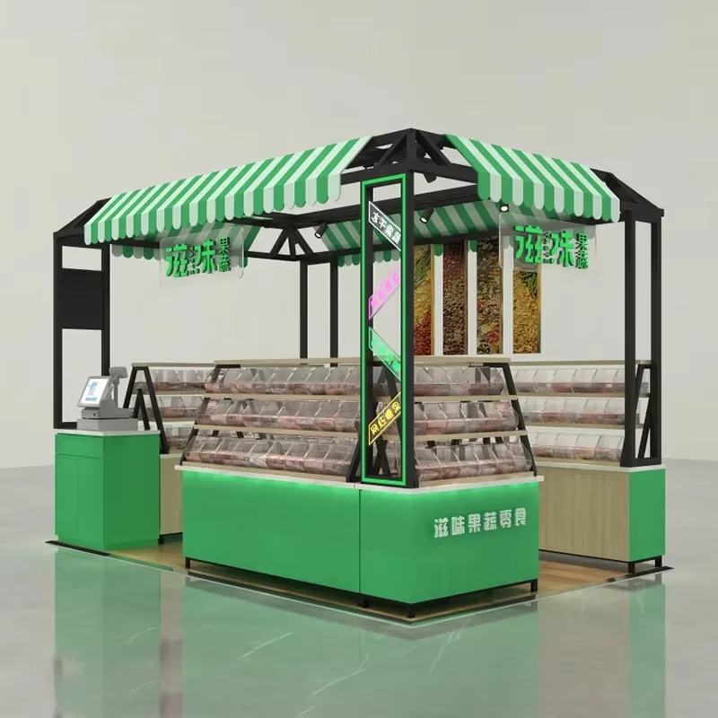 Mall atrium, двусторонние полки для закусок - Фотография_3