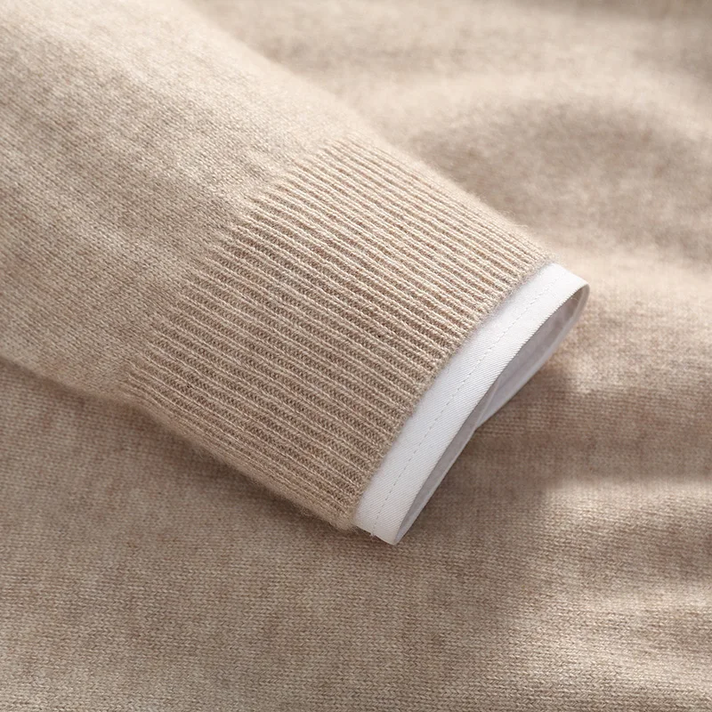 100% высококачественный кашемировый мужской пуловер для осени и зимы - Фотография_4