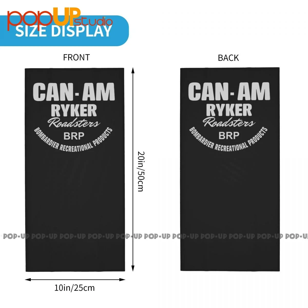 Женский шарф-бандана can am ry - Фотография_2