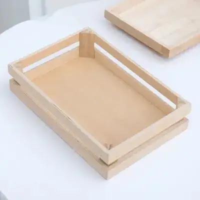 Деревянная корзина для хранения - Фотография_4