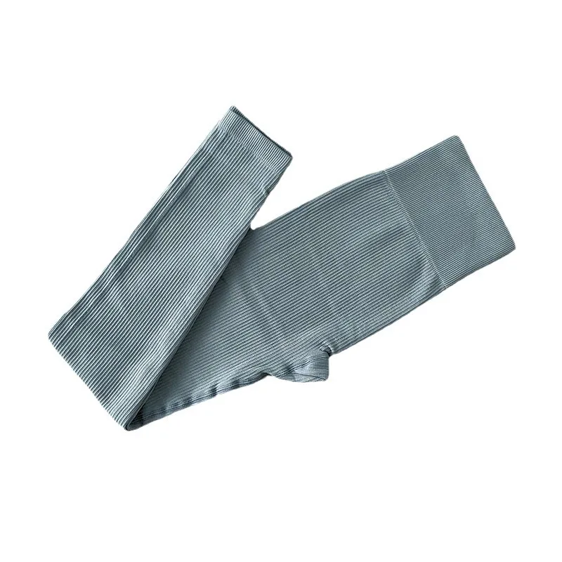 Бесшовные леггинсы для йоги с высокой талией - Фотография_5