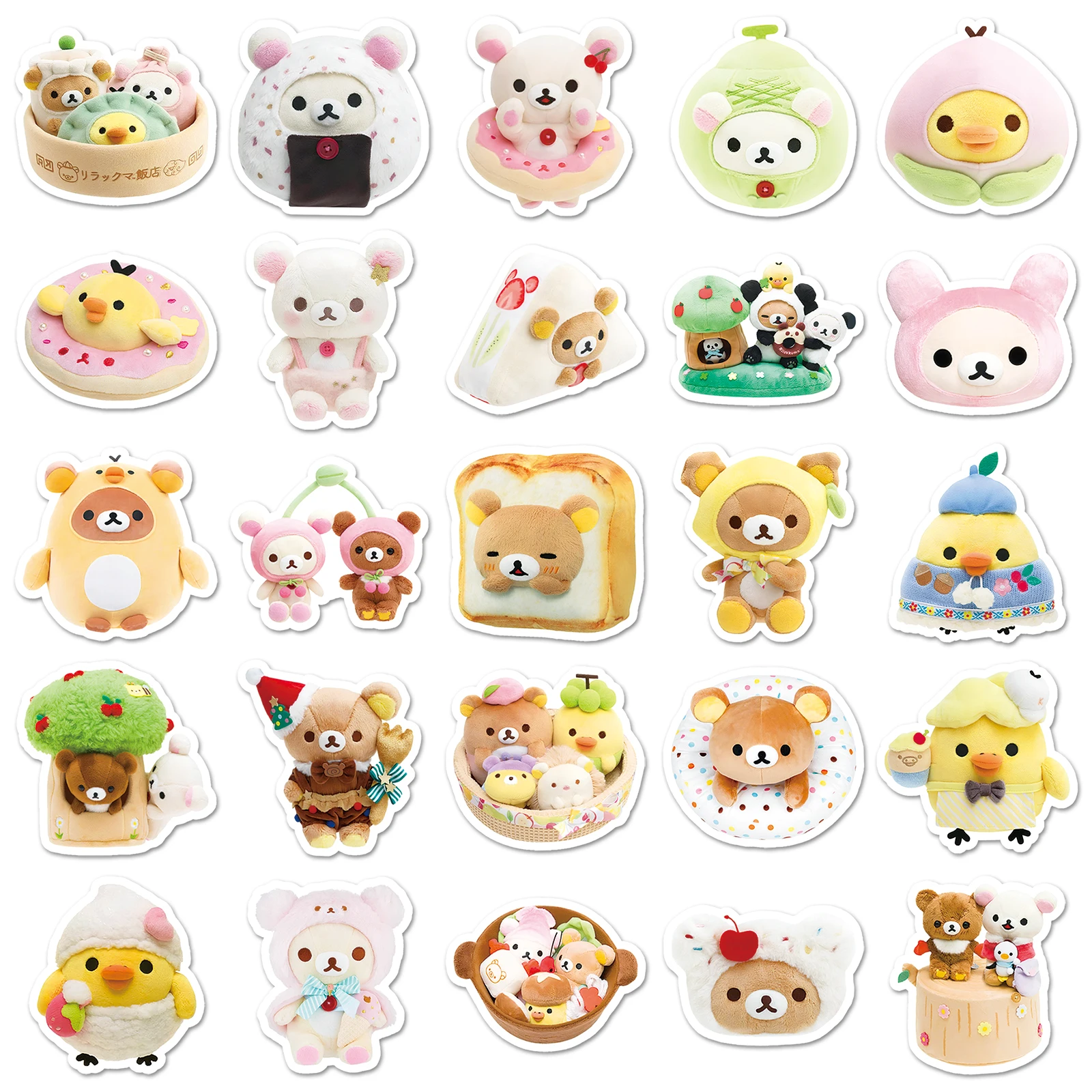Серия easy bear, милые наклейки - Фотография_5