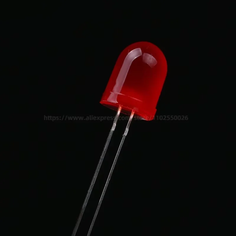 10 мм f10 dip светодиод с круглой - Фотография_3