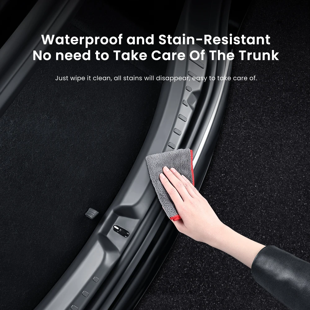 Защитная пленка багажника yz для tesla model 3 y highland juniper - Фотография_6