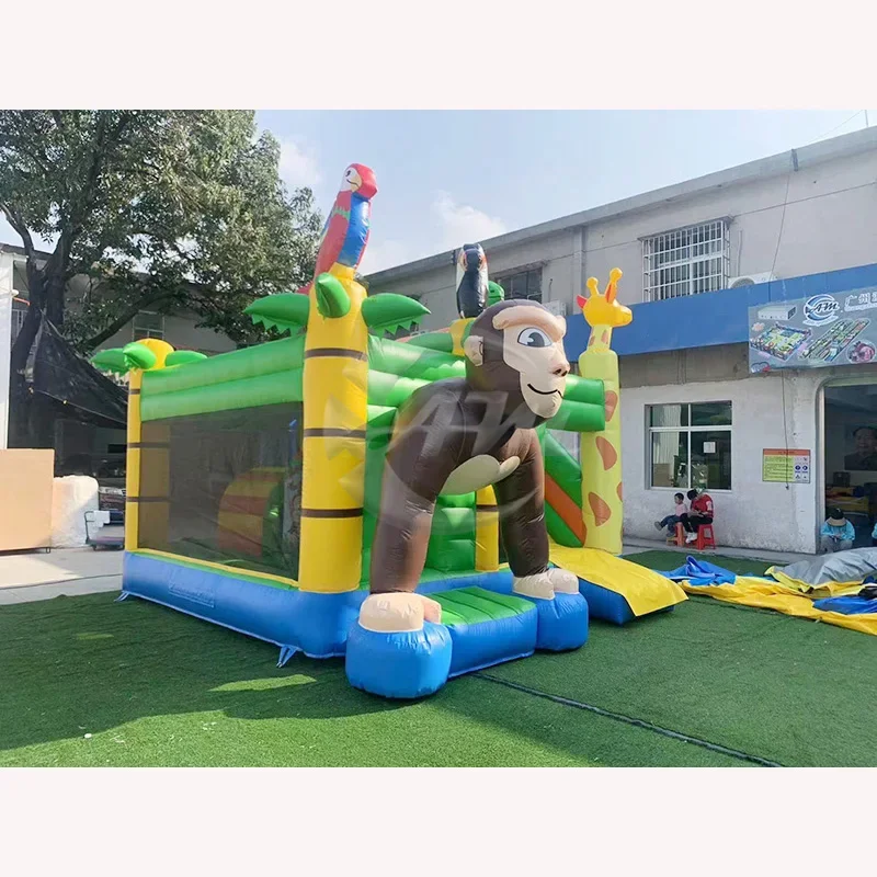 Новый забавный надувной батутный парк - Фотография_3