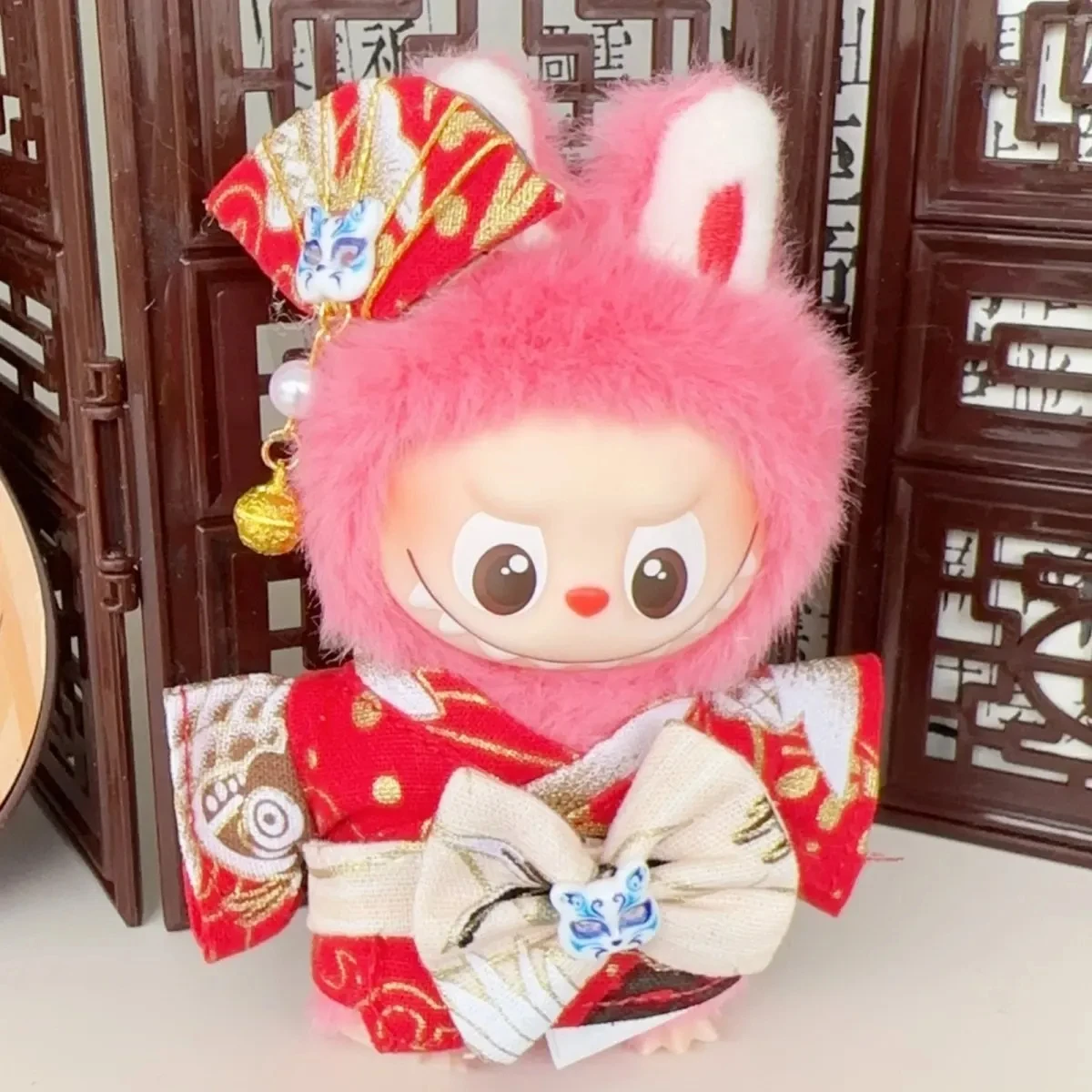 Одежда для 10 см labubu 4