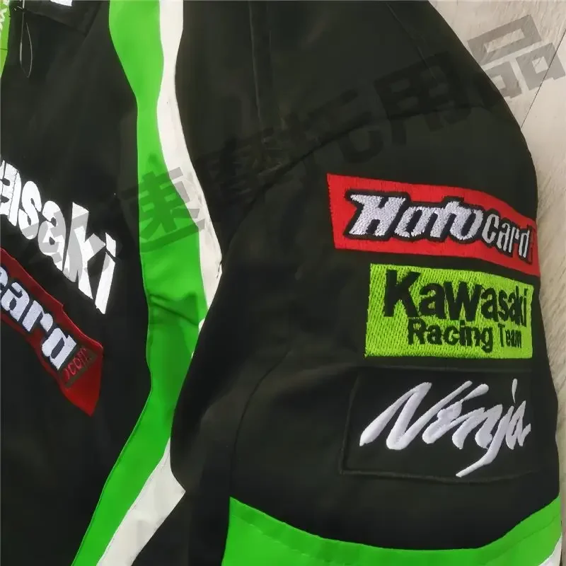 Мотоциклетная гоночная куртка kawasaki для бездорожья - Фотография_5