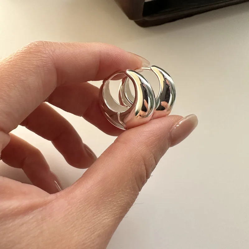 Серьги из стерлингового серебра 925 пробы для женщин - Фотография_2