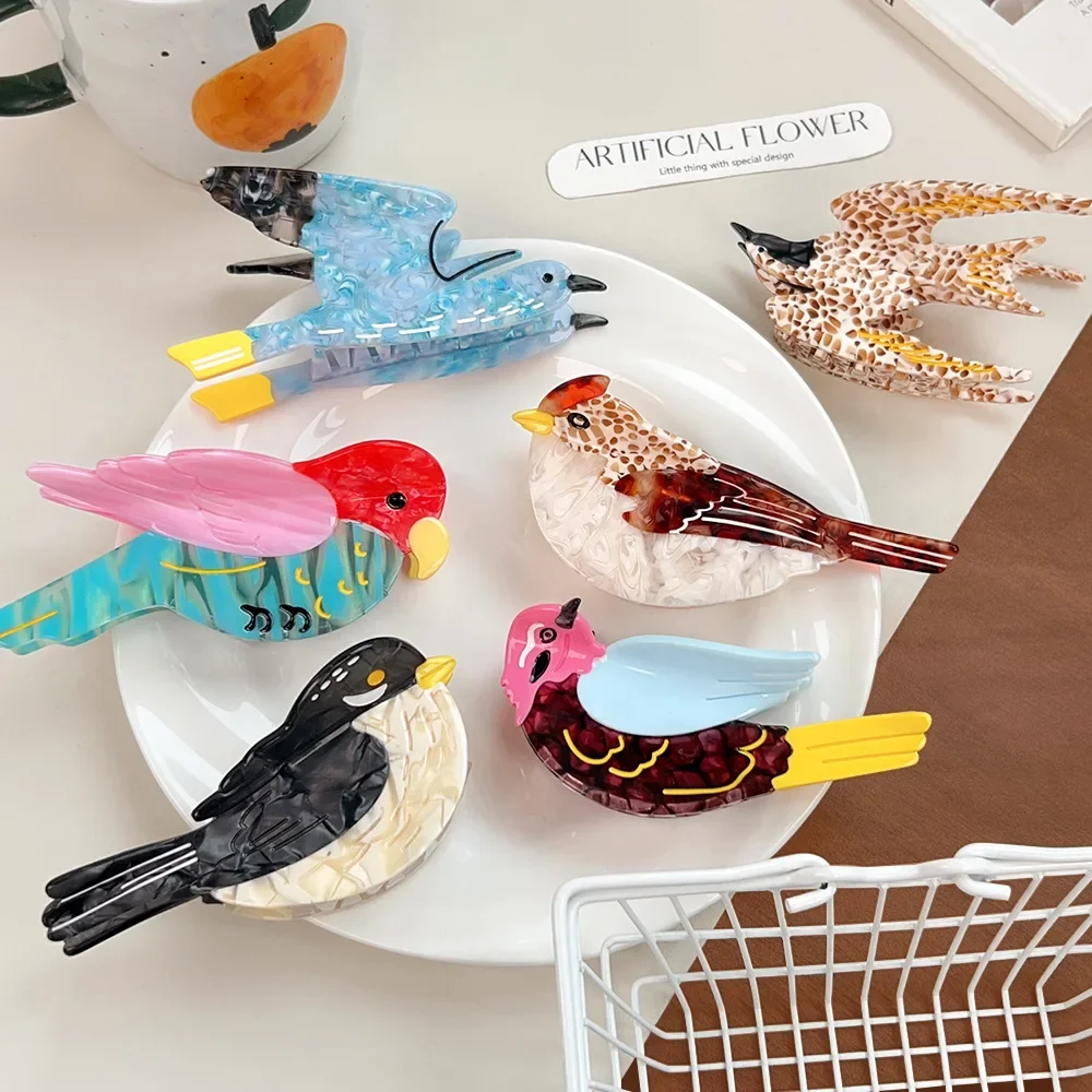 Ds милый мультяшный попугай - Фотография_3