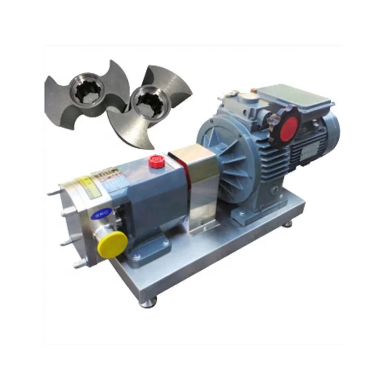 Пищевой роторный лопастной насос - Фотография_3