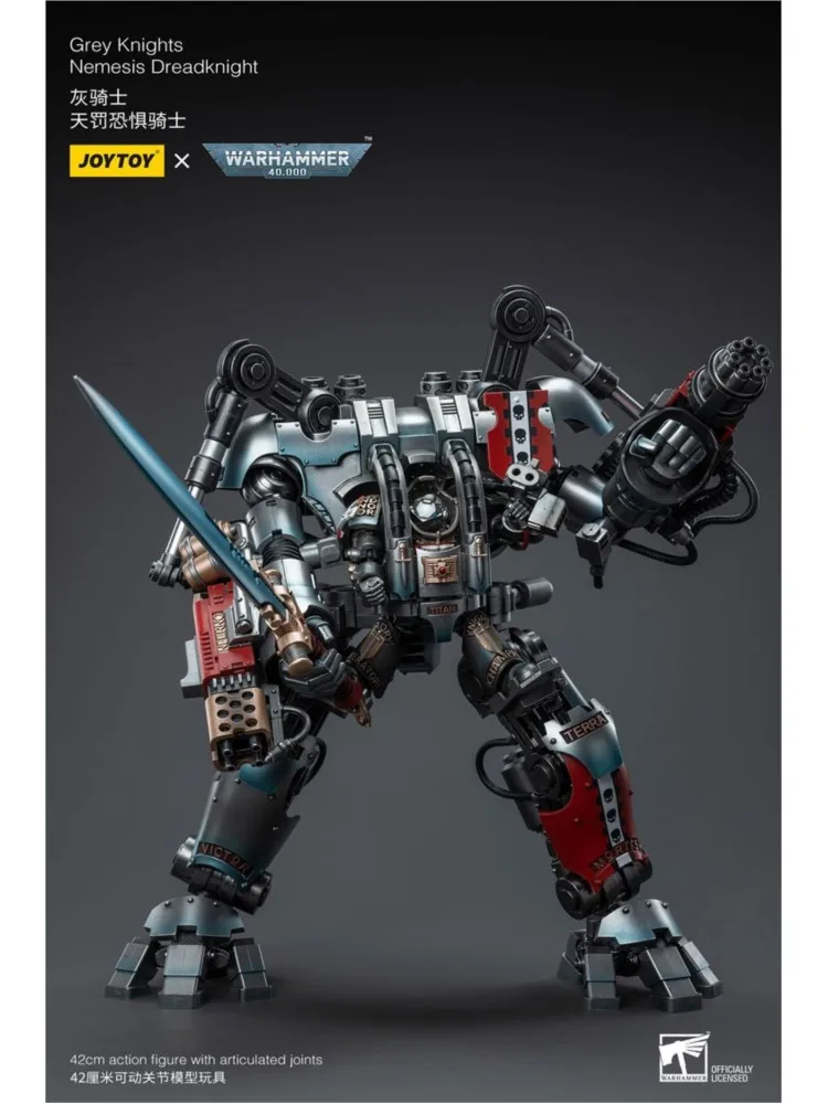 Joytoy warhammer 40k grey knights nemesis dreadknight (включая фигурки)