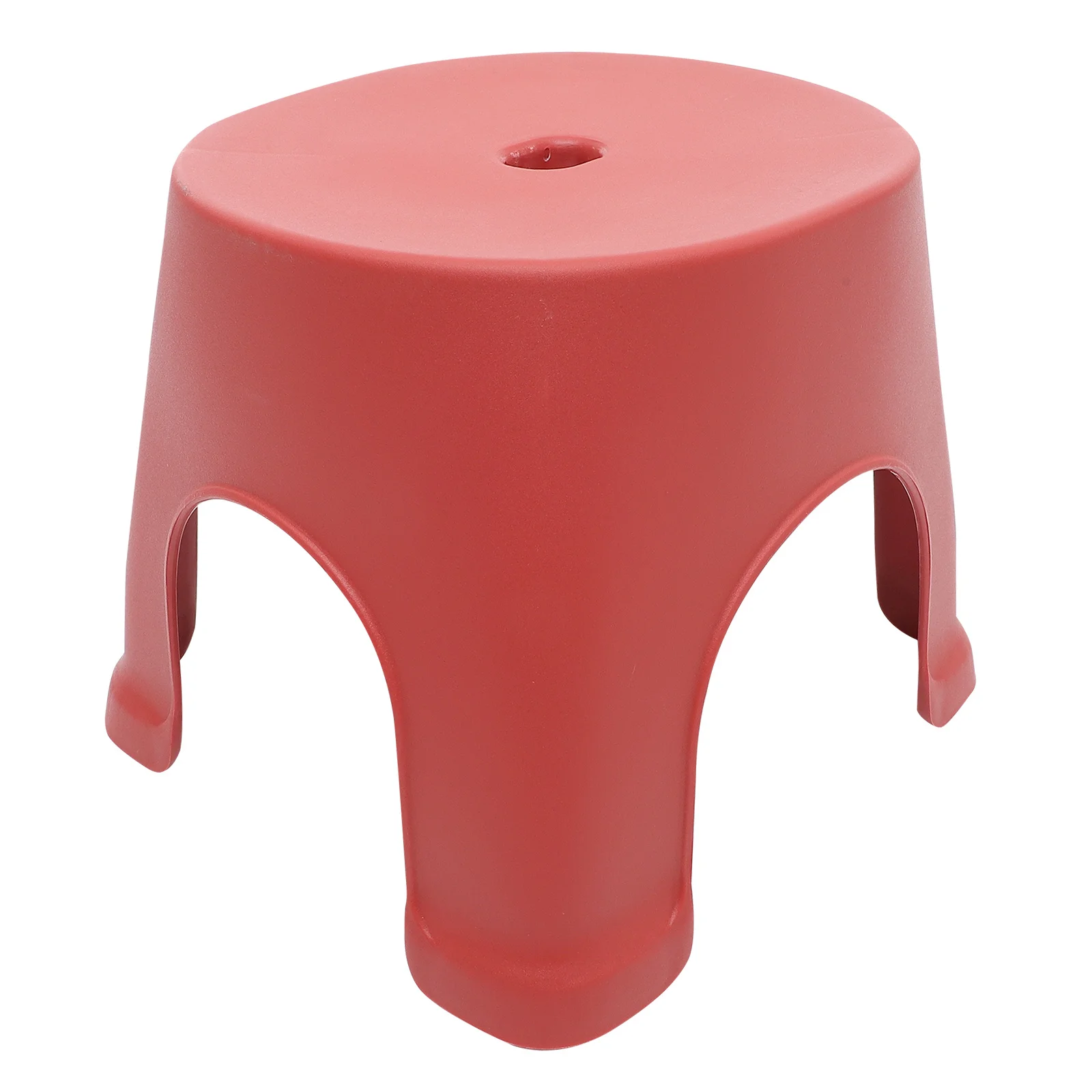 Легкий противоскользящий пластиковый табурет - Фотография_3