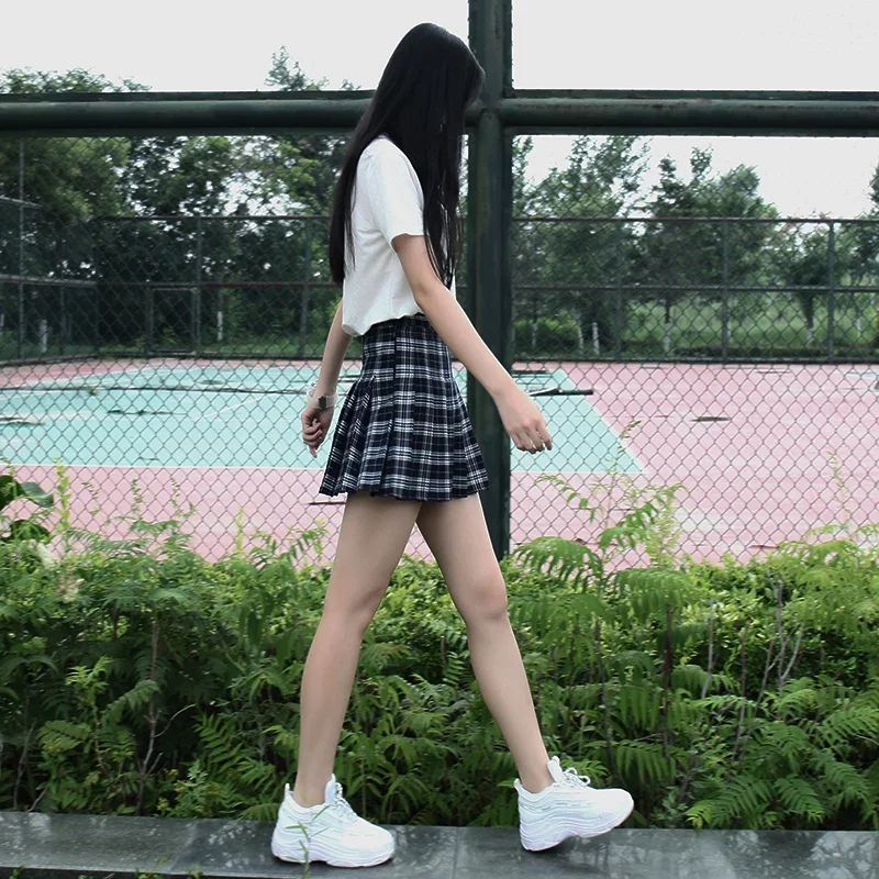 Harajuku 0женская плиссированная - Фотография_3
