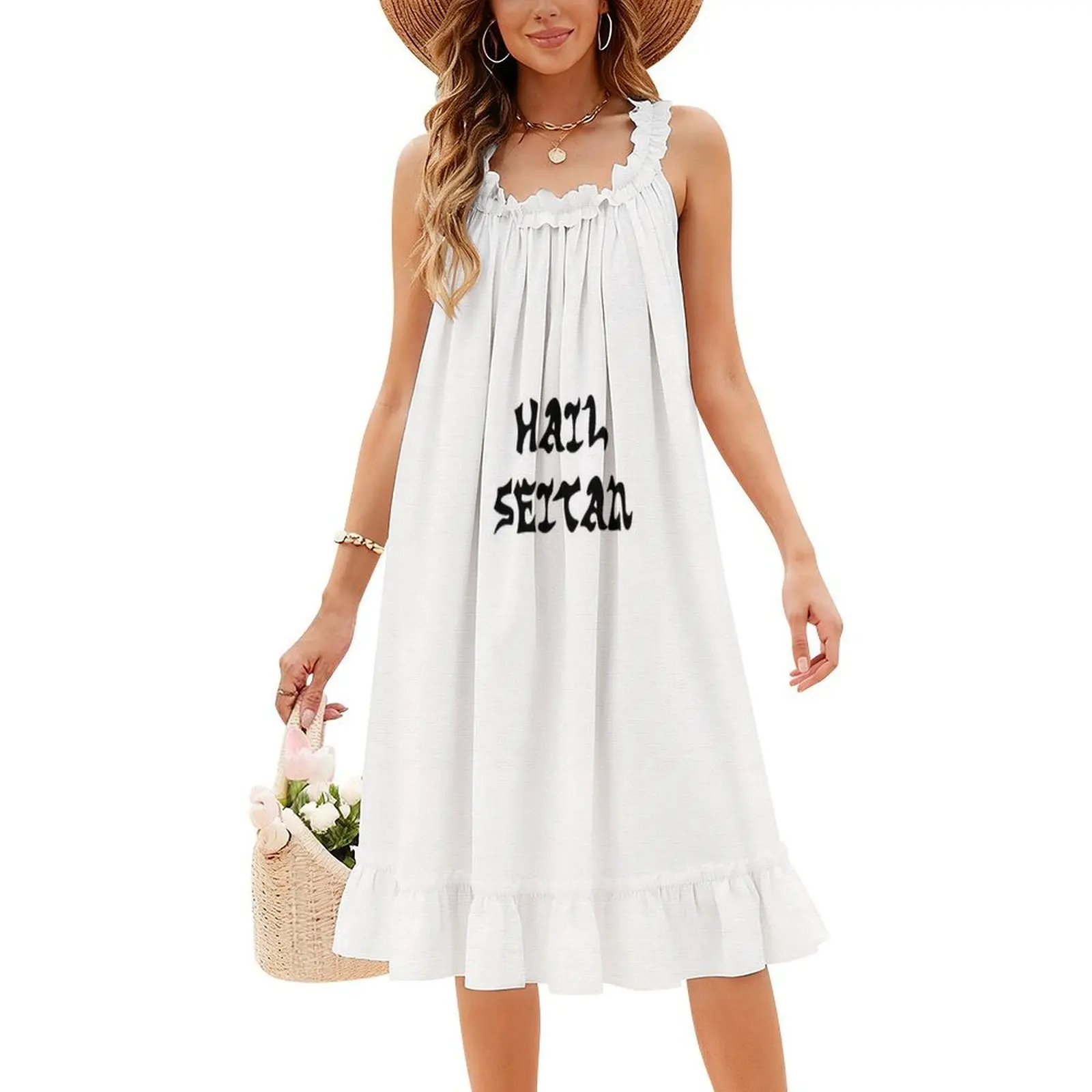 Hail seitan, женское уличное праздничное платье - Фотография_4