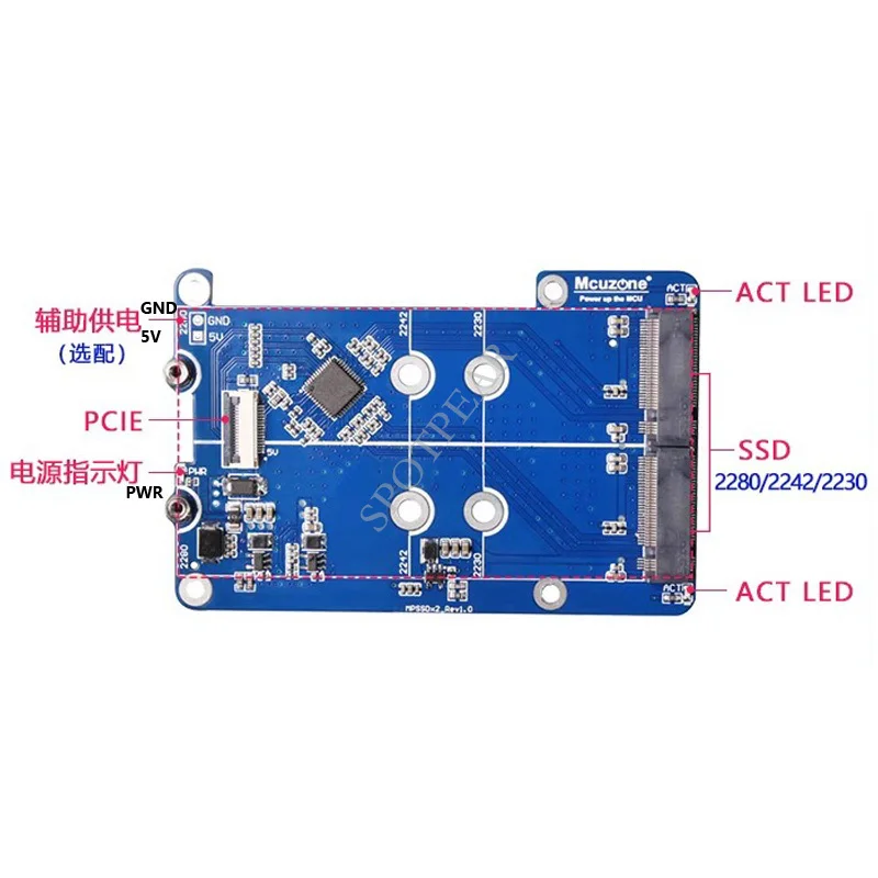 Raspberry pi 5 pcie на m - Фотография_6