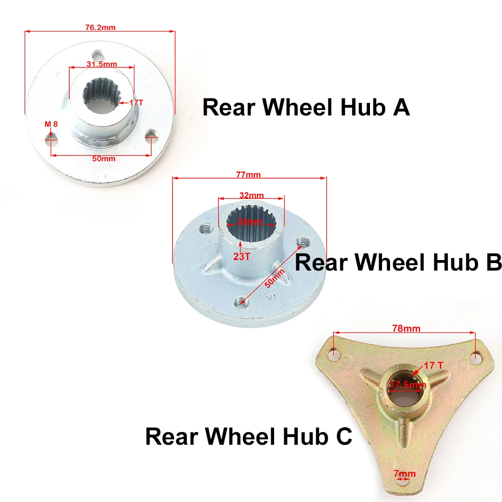 5 "6" m8*3 ступица колеса - Фотография_2