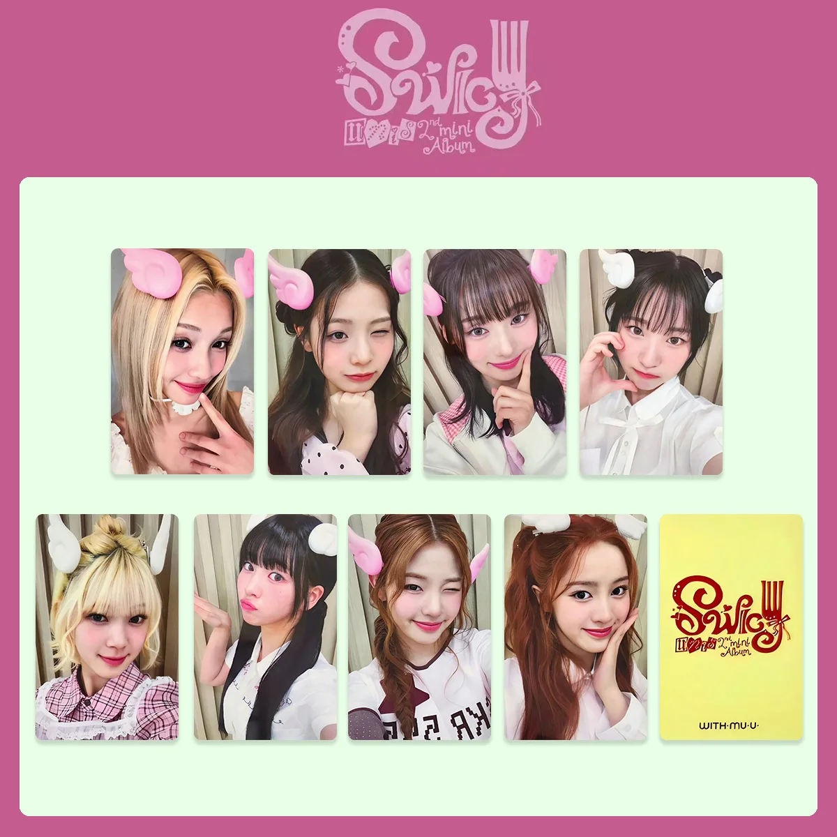 Kpop unis swicy 2-й альбом фотокарточки - Фотография_5