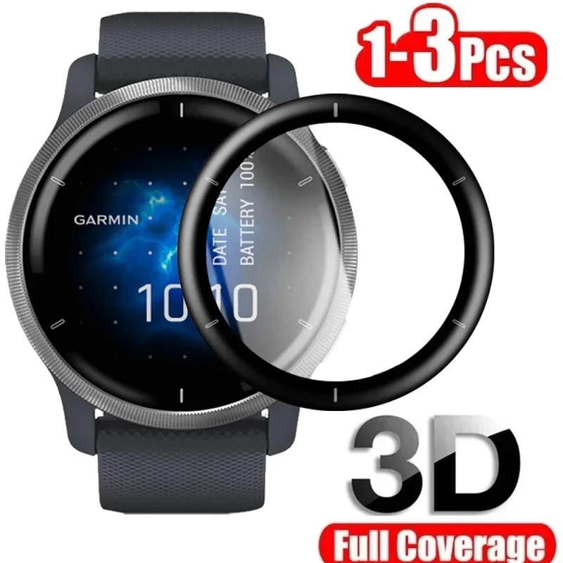 Изогнутая защитная 3d-пленка для экрана совместимая с garmin venu 2