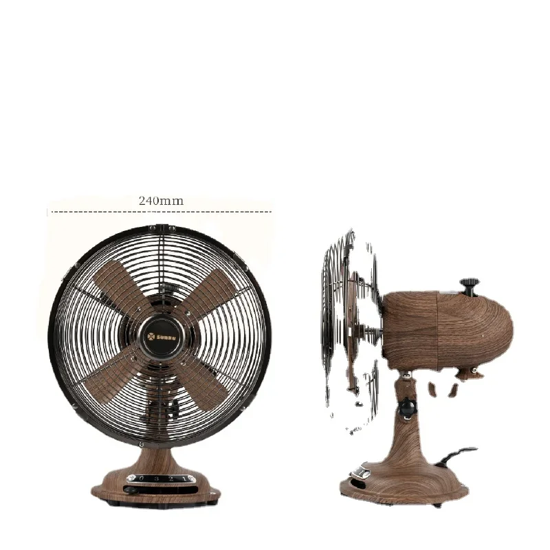 Трехскоростной настольный вентилятор в античном стиле - Фотография_6