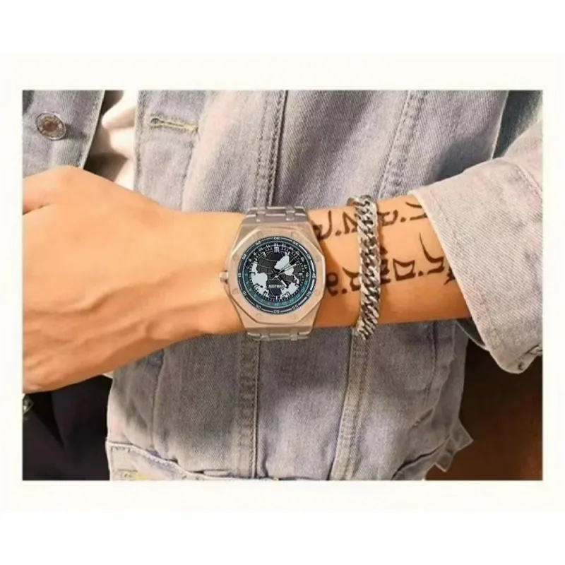 Механические часы в стиле earth для мужчин - Фотография_5