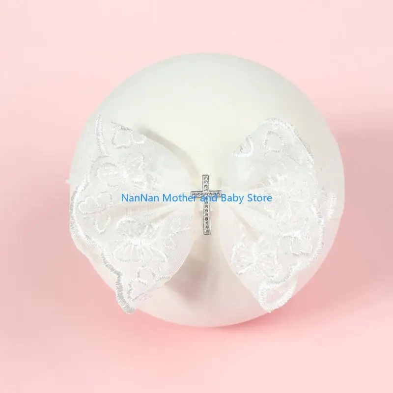 Детские ленты для волос с большим бантом - Фотография_5