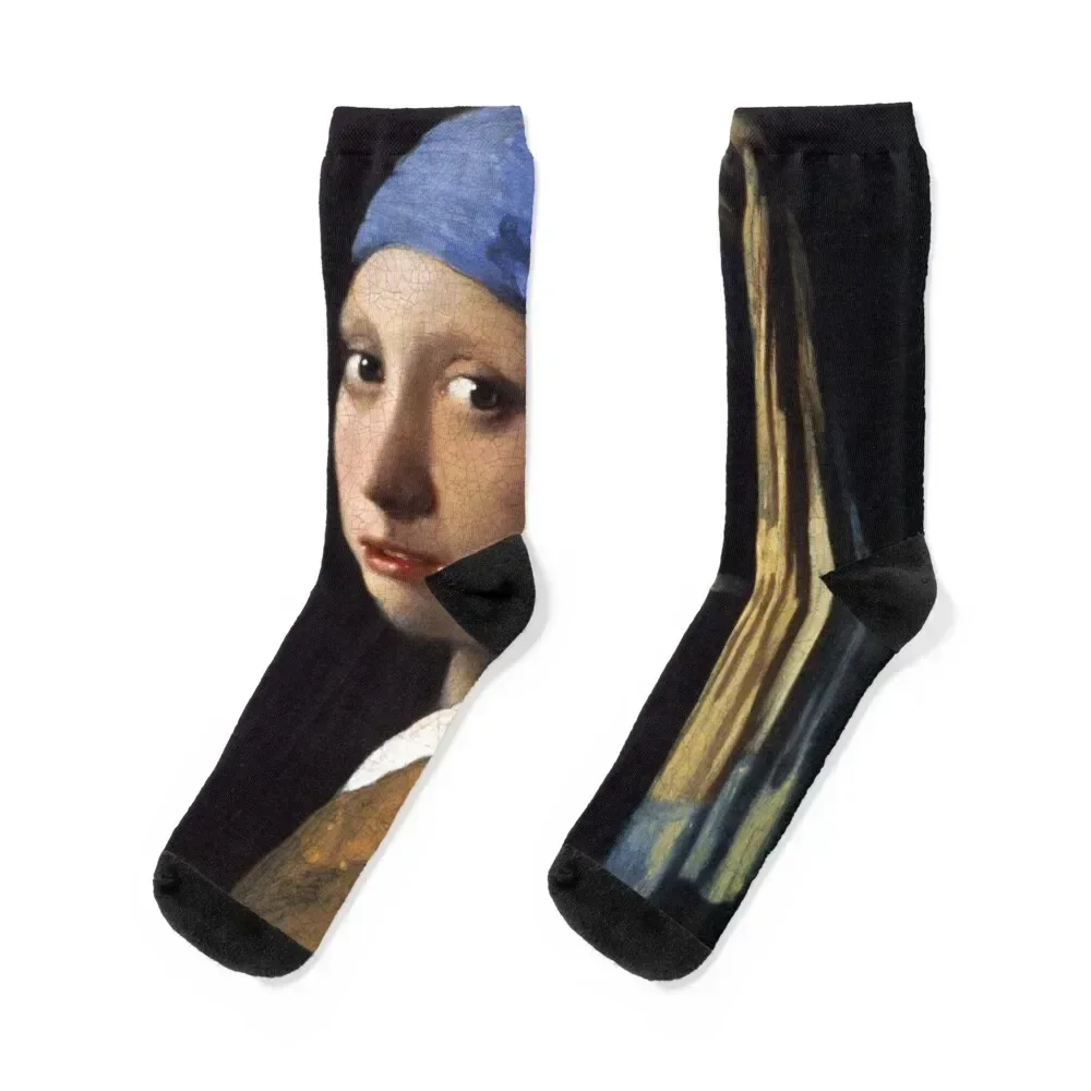 Носки girl with the pearl earring от johannes vermeer