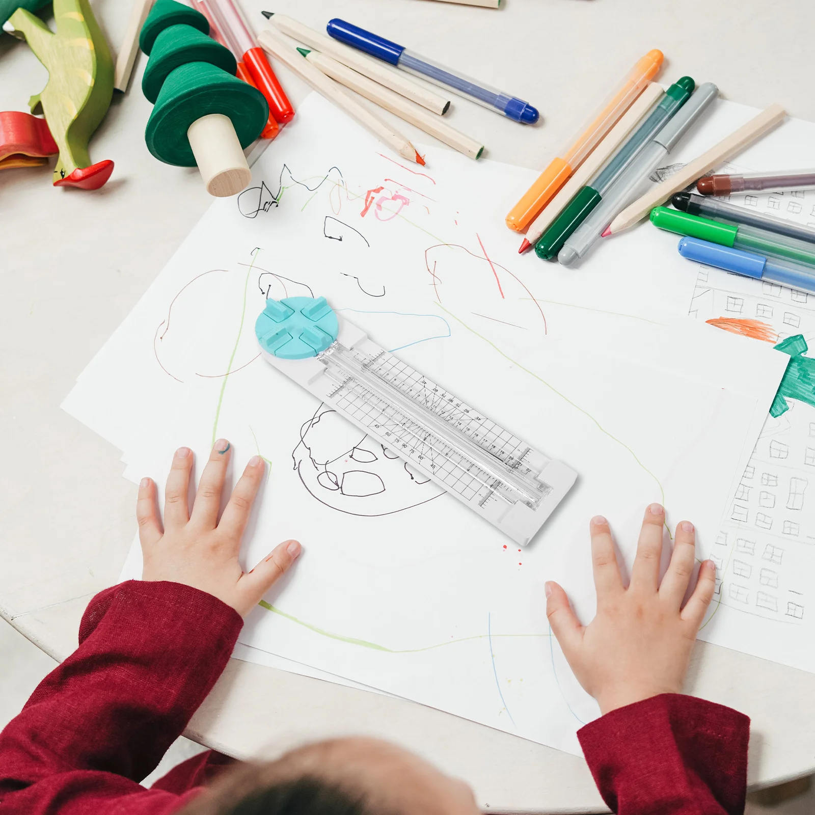 Резак для бумаги «четыре в одном» - Фотография_4