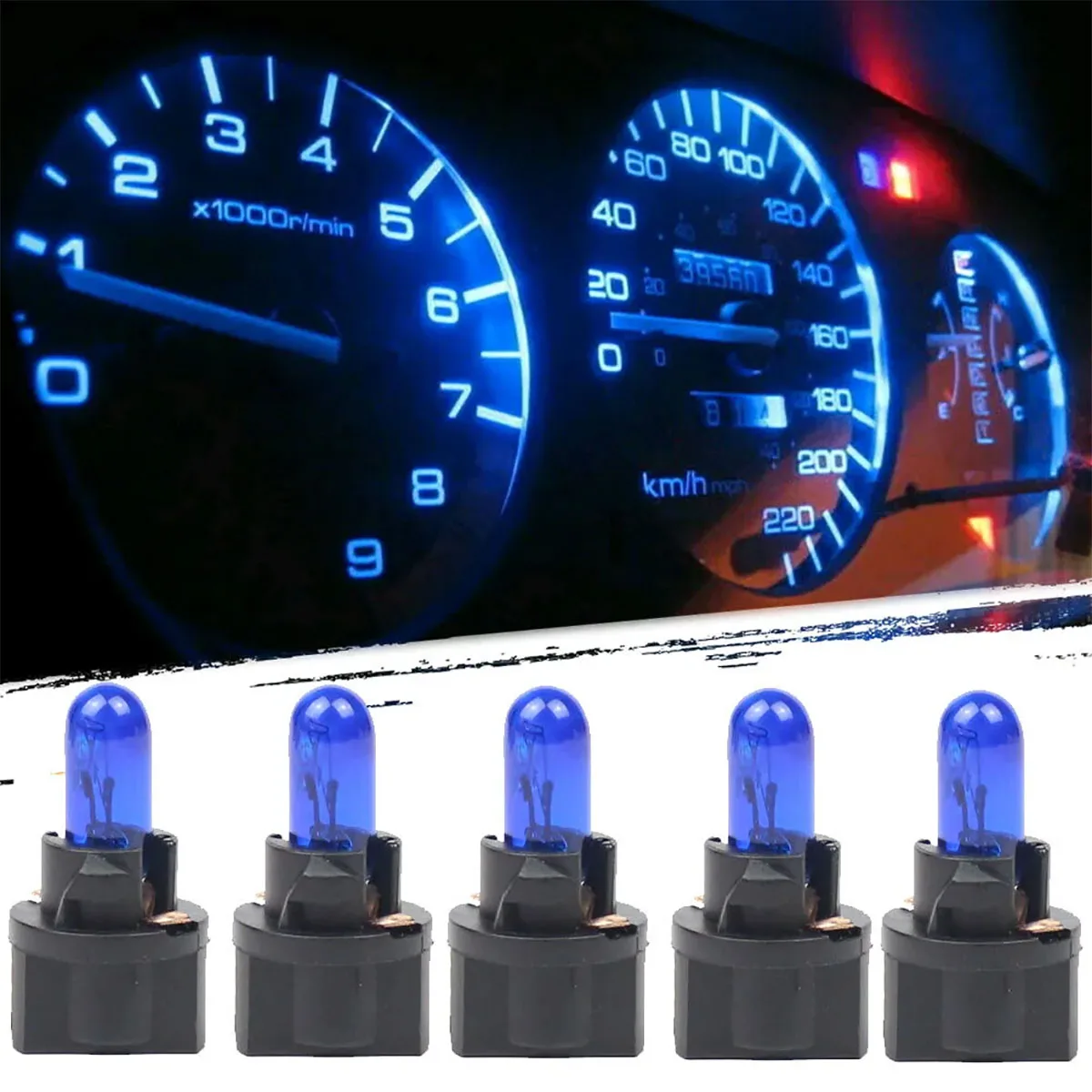 Синий t5 smd автомобильные светодиодные - Фотография_2
