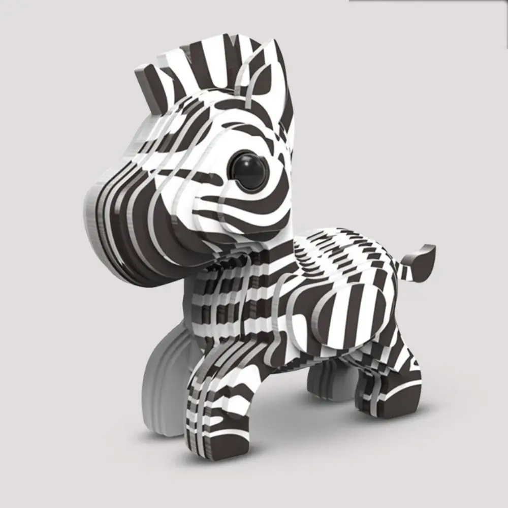 3d пазл в виде жирафа - Фотография_5