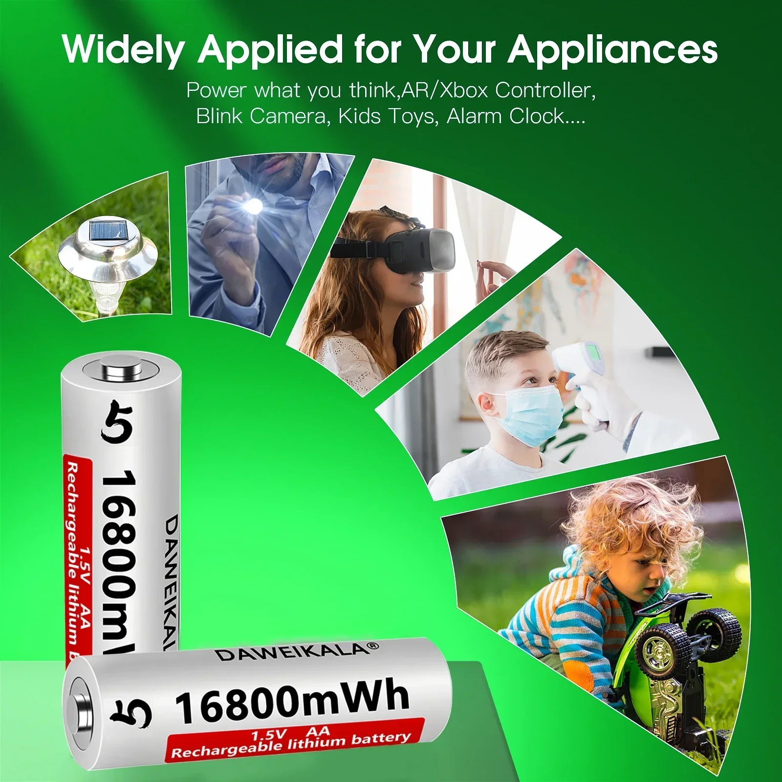 1,5 в 16800 мвтч usb-c перезаряжаемая - Фотография_2