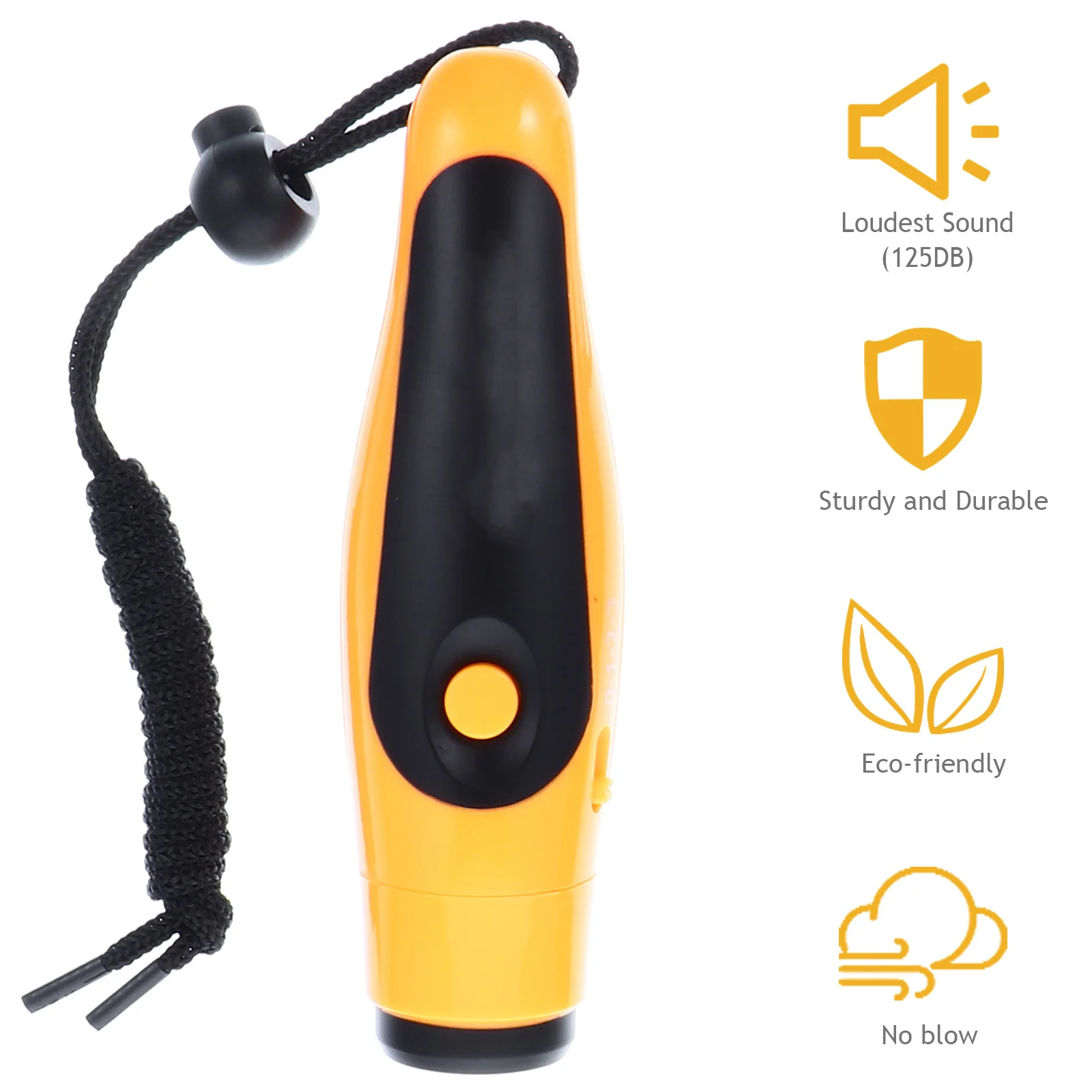 Свисток громкий прозрачный пластиковый - Фотография_5